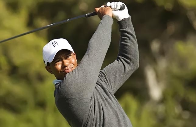   Tiger Woods: três bogeys e nenhum birdie em sua volta de estreia no U.S. Open de golfe. Fotos: cortesia USGA/Hunter Martim