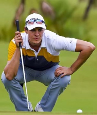 TELA, HONDURAS - MAY 05: Rafael Becker of Brazil during the PGA TOUR Latinoamérica first round of the Honduras Open presented by Indura Beach and Golf Resort at Indura Golf Resort on May 5, 2016 in Tela, Honduras. (Photo by Enrique Berardi/PGA TOUR)